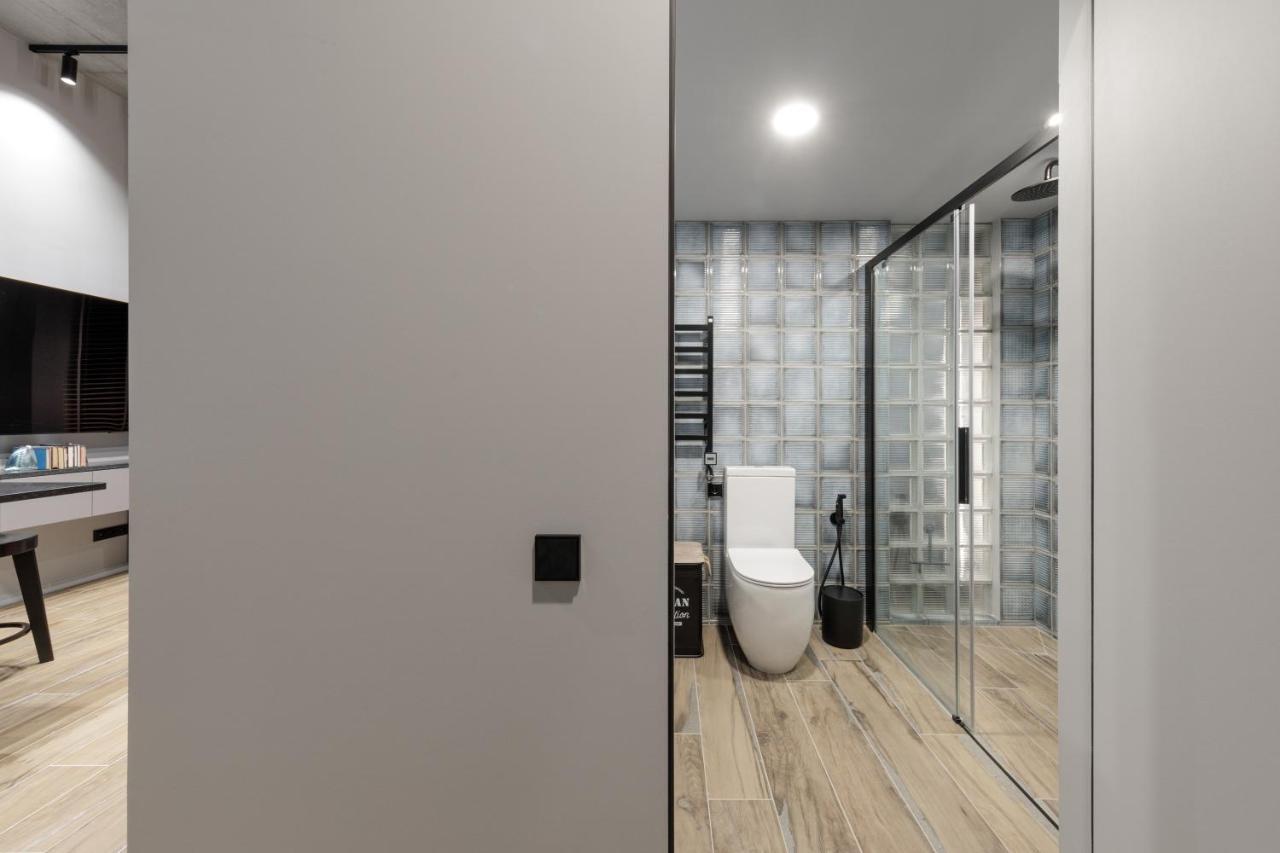 Ivis House Modern Apartment In Vilnius Old Town With Balcony Exterior foto