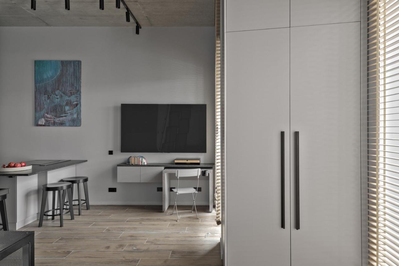Ivis House Modern Apartment In Vilnius Old Town With Balcony Exterior foto